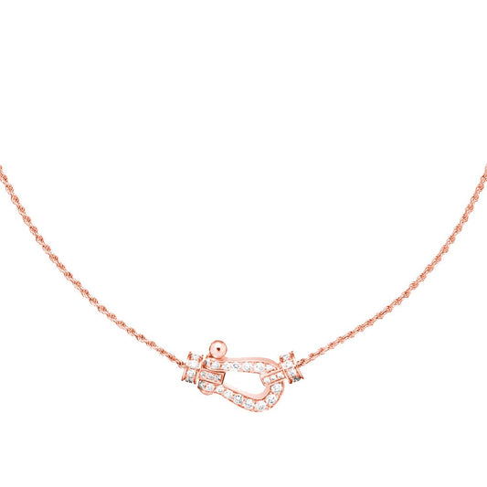 [Amore]FORCE 10 PINK GOLD DIAMOND NECKLACE