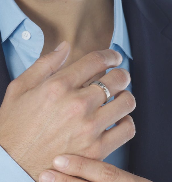 [Amore]ALLIANCE LIENS VIDENCE 4MM RING