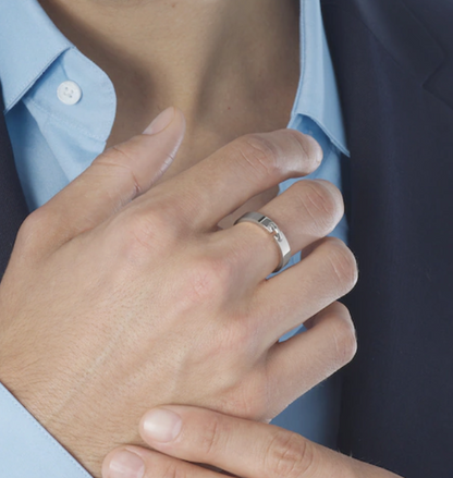 [Amore]ALLIANCE LIENS VIDENCE 4MM RING