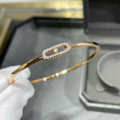 [Amore]Move Uno pavé flex bangle medium