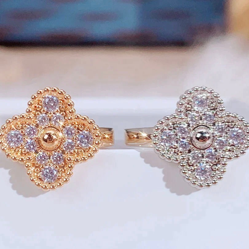 [Amore]CLOVER DIAMOND RING