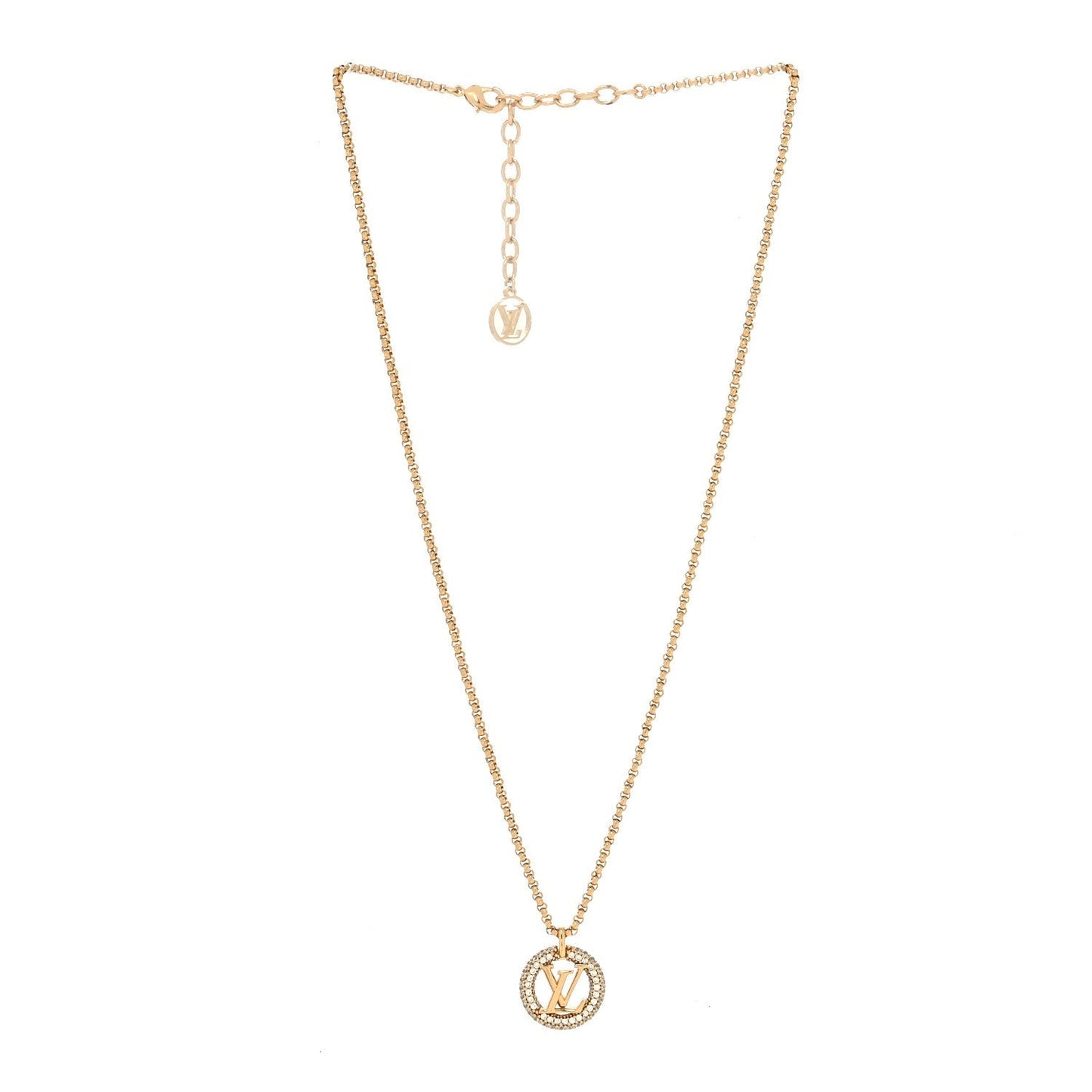 [Amore]BY NIGHT DIAMOND PAVED NECKLACE