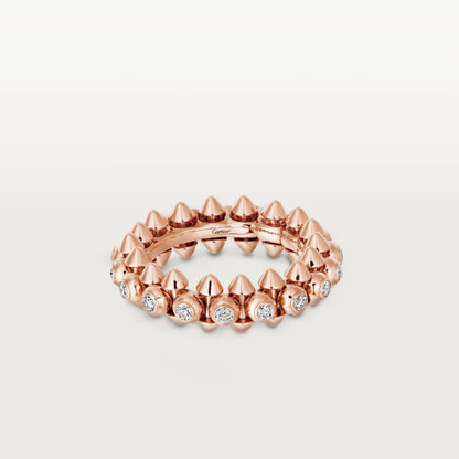 [Amore]CLASH 6.8MM DIAMOND MEDIUM RING