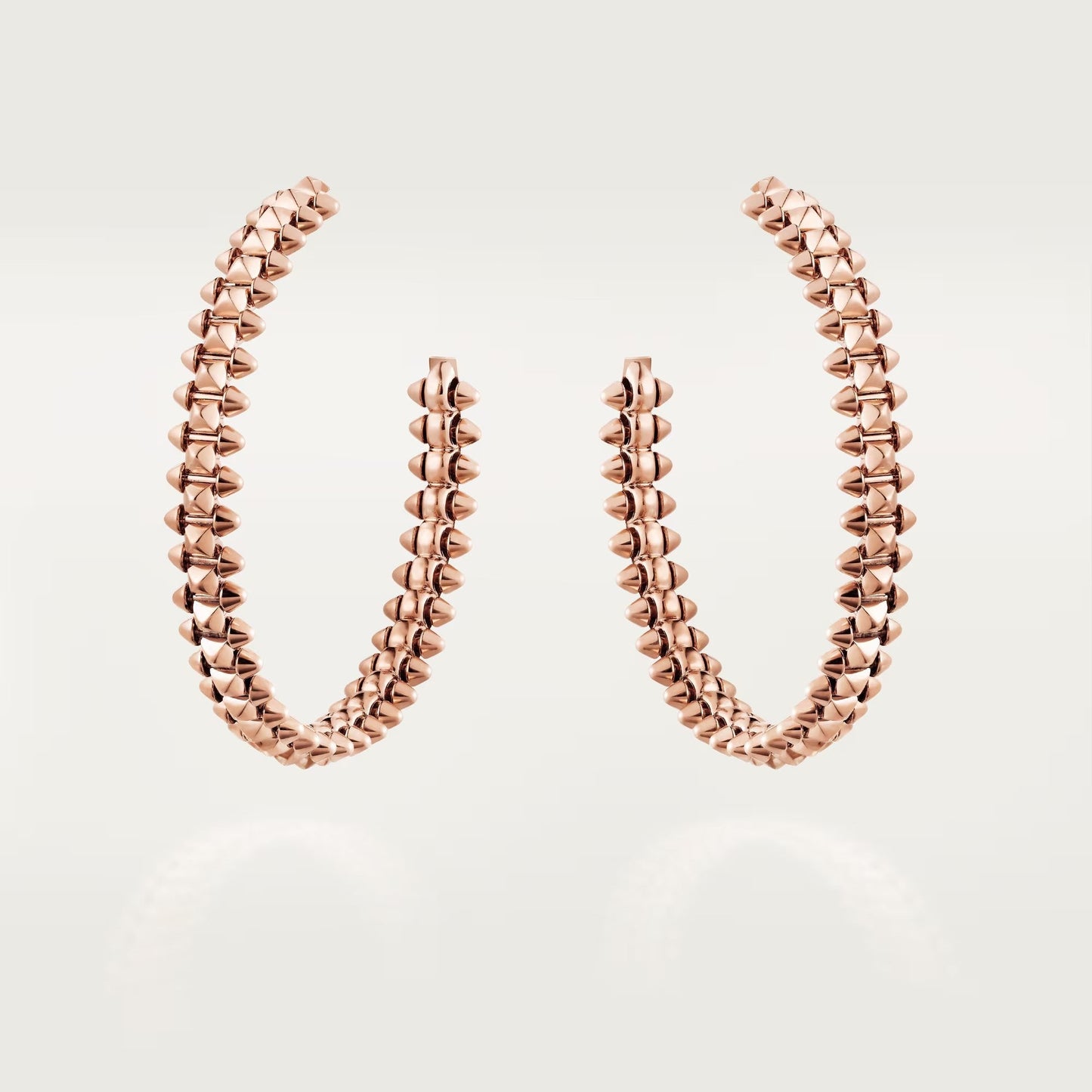 [Amore]CLASH HOOP LARGE EARRINGS