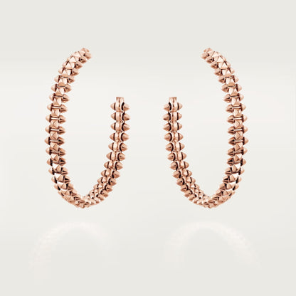 [Amore]CLASH HOOP LARGE EARRINGS