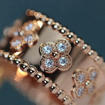 [Amore]CLOVER KALEIDOSCOPE RING 10MM
