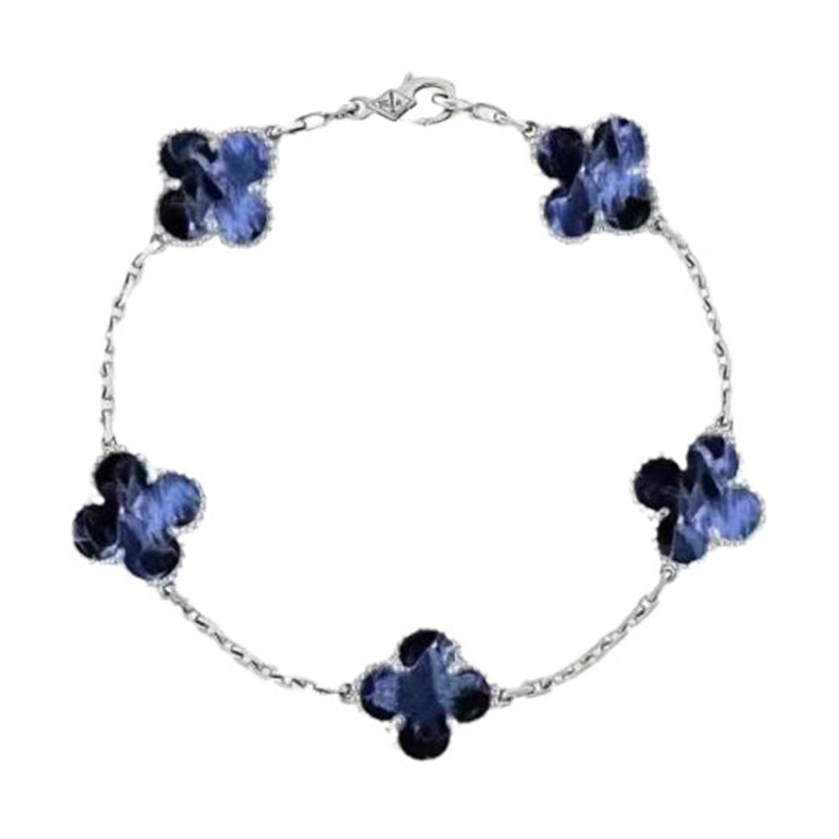 [Amore]CLOVER 5 MOTIF PIETERSITE BRACELET COLLECTION