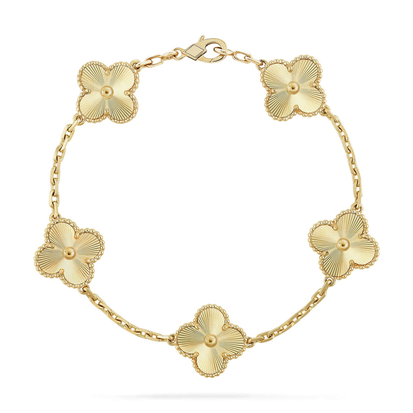 [Amore] CLOVER 5 MOTIF LASER BRACELET COLLECTION