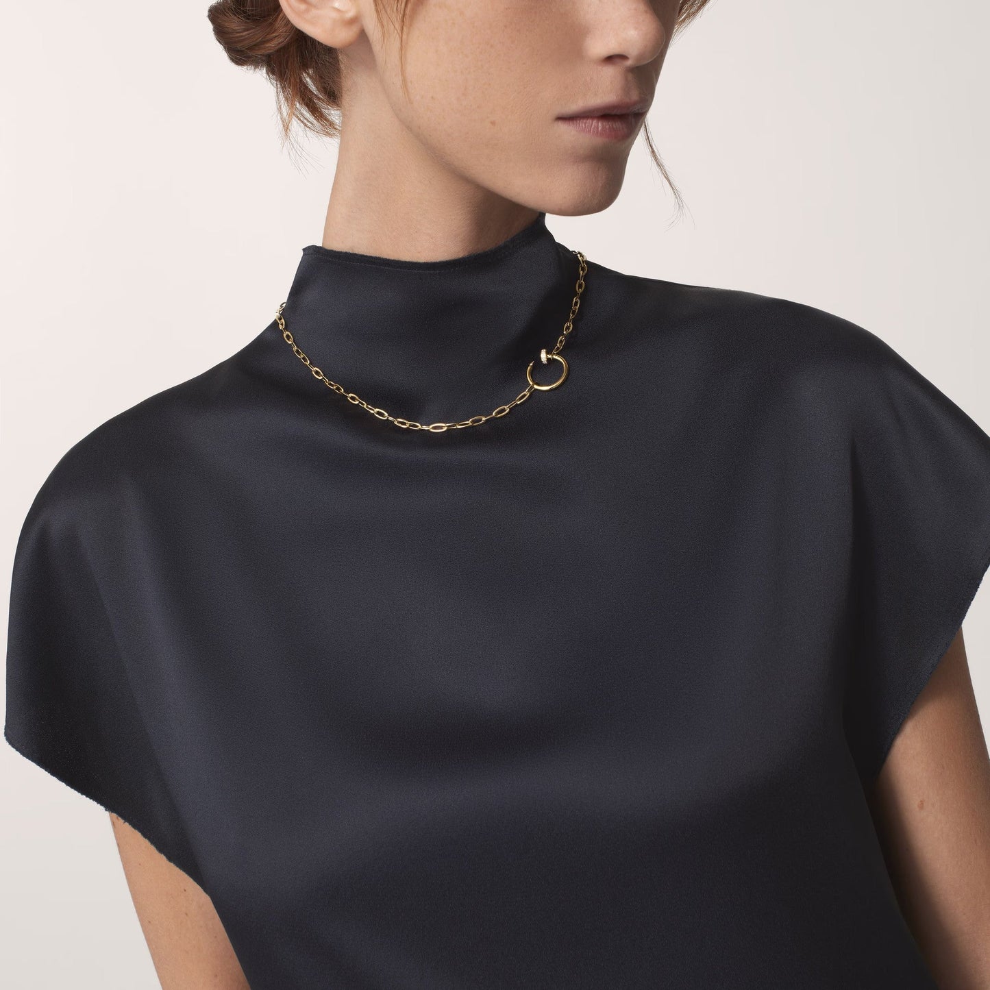 [Amore]JUSTE NECKLACE FULL DIAMONDS