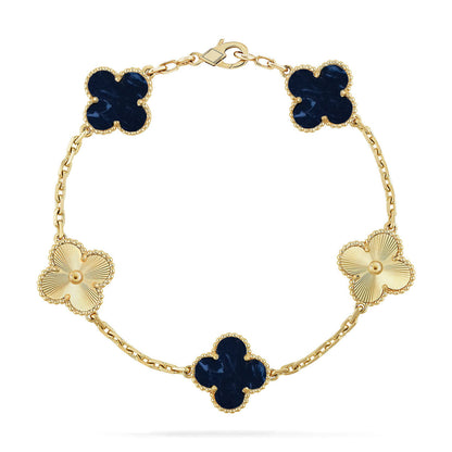 [Amore]CLOVER 5 MOTIF PIETERSITE BRACELET COLLECTION
