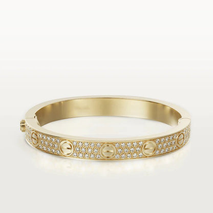 [Amore]LOVE BRACELET 6.1MM DIAMOND-PAVED