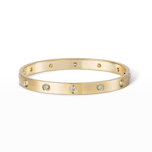 [Amore]LOVE BRACELET 6.1MM 10 DIAMONDS