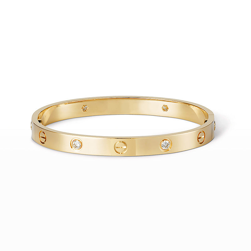 [Amore]LOVE BRACELET 6.1MM 4 DIAMONDS