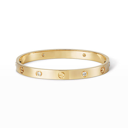 [Amore]LOVE BRACELET 6.1MM 4 DIAMONDS