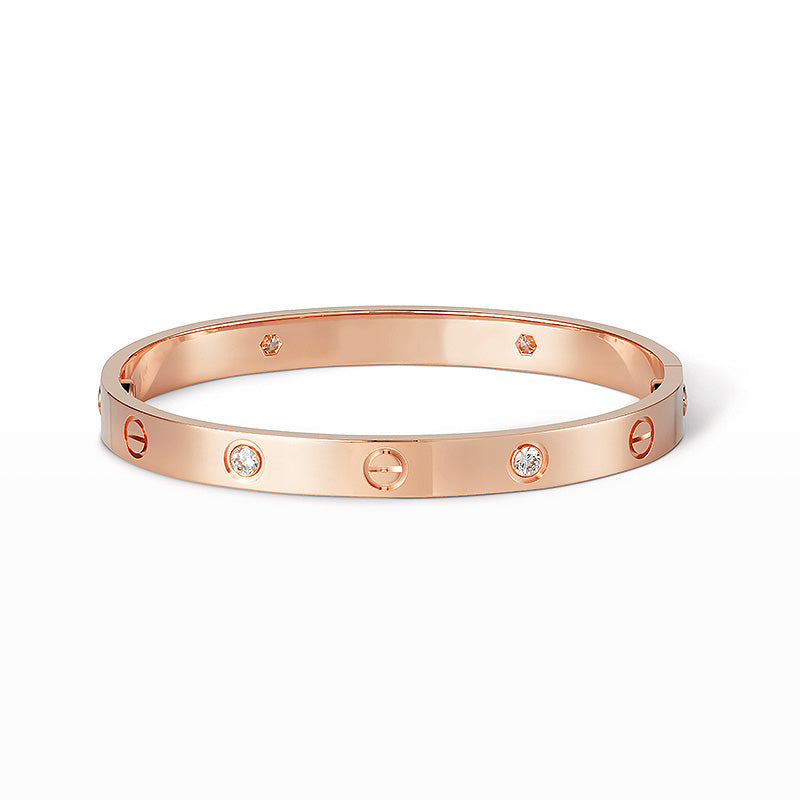 [Amore]LOVE BRACELET 6.1MM 4 DIAMONDS