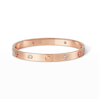 [Amore]LOVE BRACELET 6.1MM 4 DIAMONDS