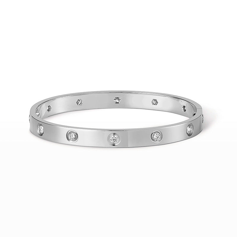 [Amore]LOVE BRACELET 6.1MM 10 DIAMONDS