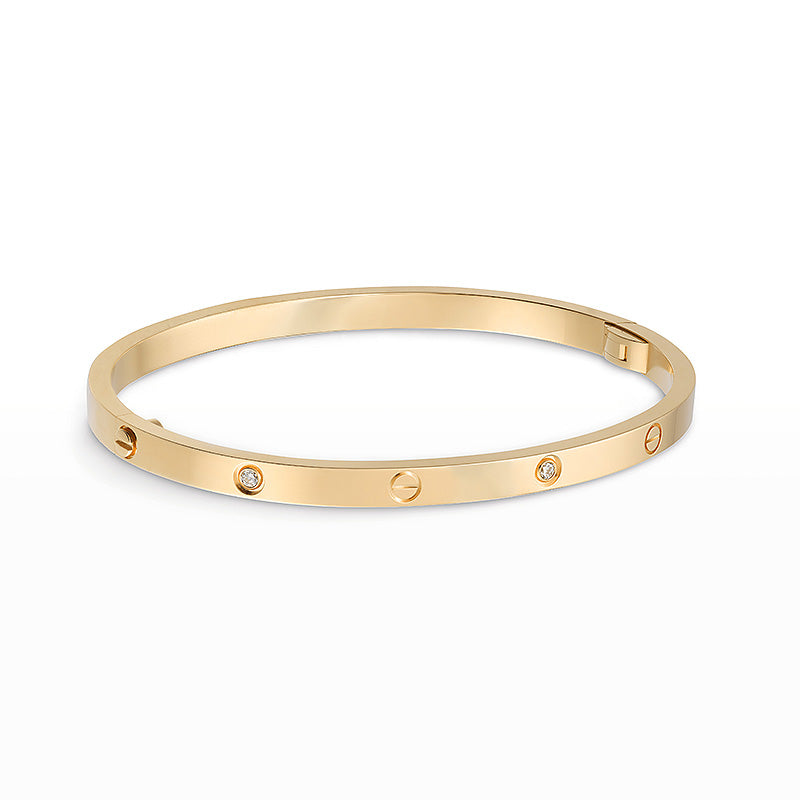 [Amore]LOVE BRACELET 3.65MM 6 DIAMONDS