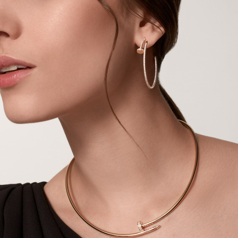 [Amore]JUSTE FULL DIAMOND LARGE EARRINGS