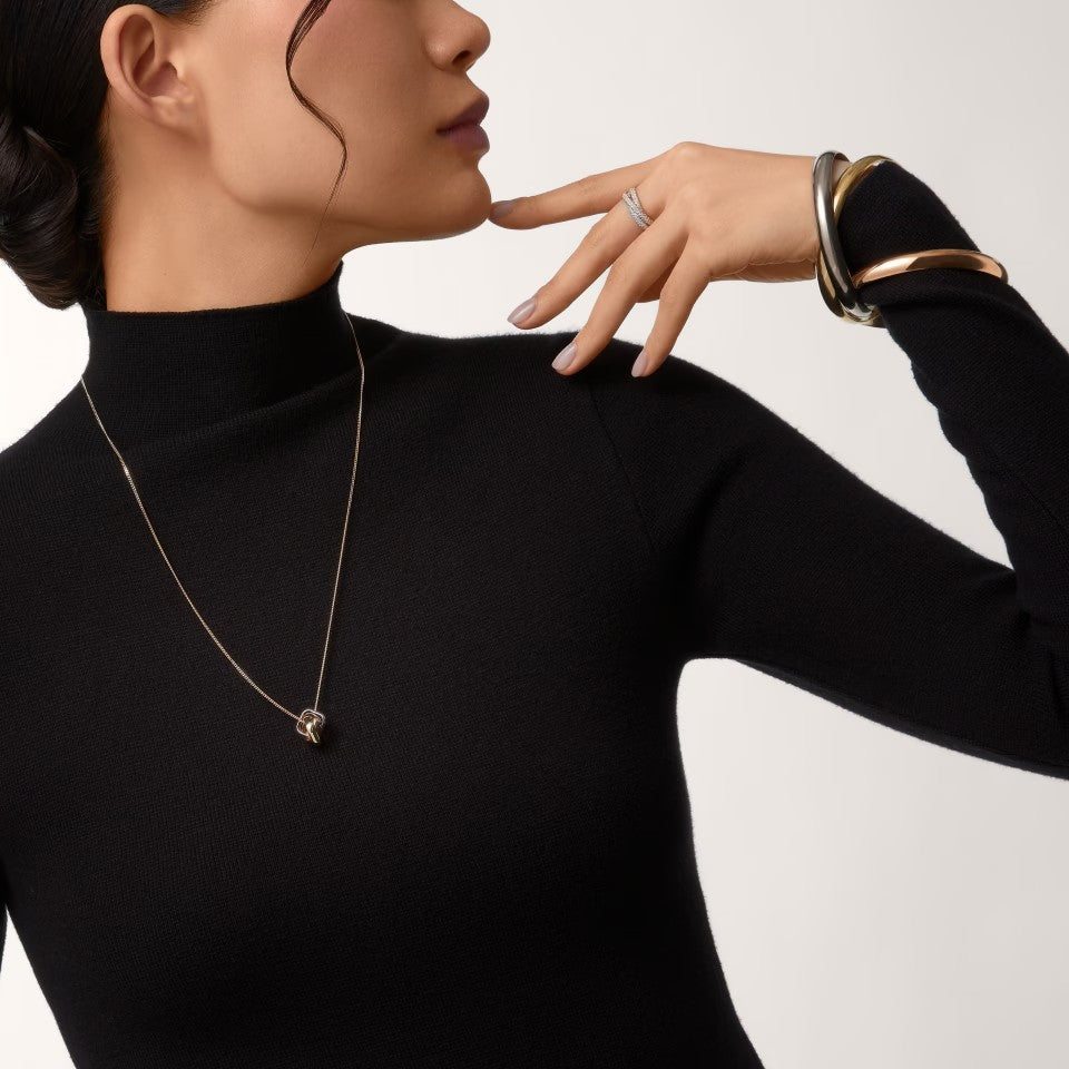 [Amore]TRINITY CUSHION NECKLACE COLLECTION