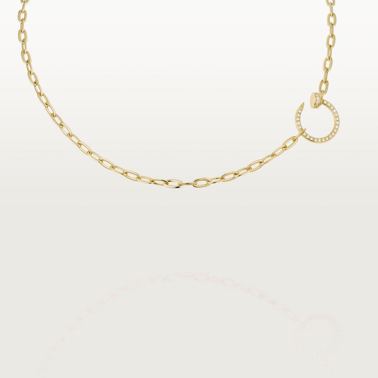 [Amore]JUSTE NECKLACE FULL DIAMONDS
