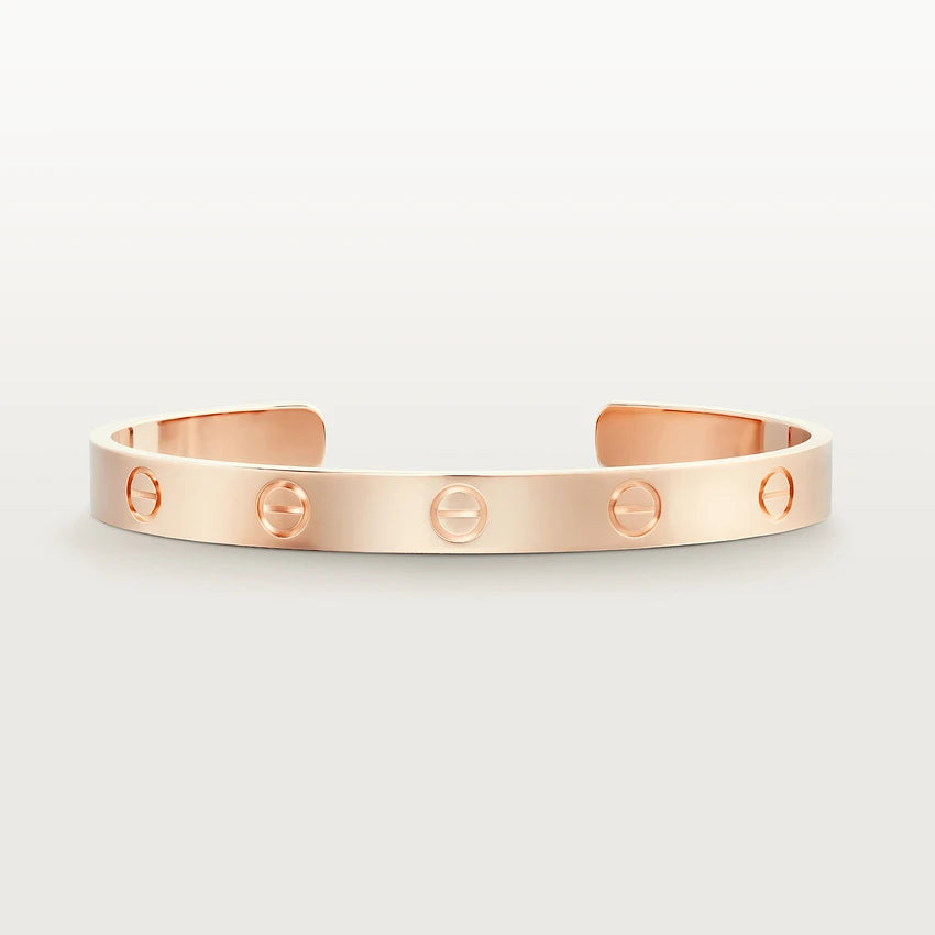 [Amore]LOVE BRACELET 6.1MM OPEN CUFF