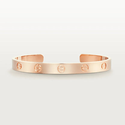 [Amore]LOVE BRACELET 6.1MM OPEN CUFF