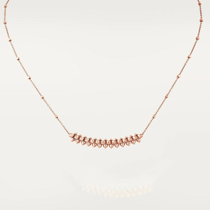 [Amore]CLASH PINK GOLD NECKLACE