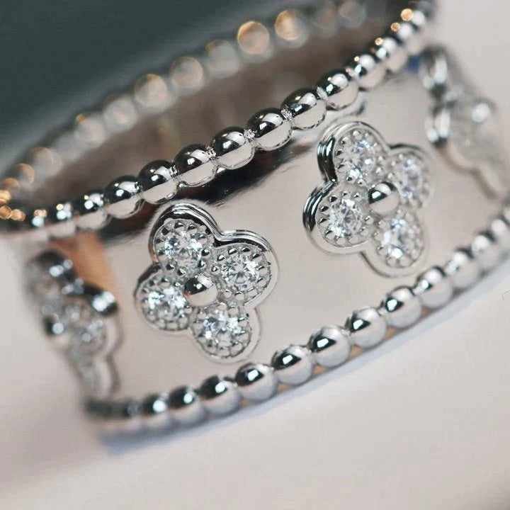 [Amore]CLOVER KALEIDOSCOPE RING 10MM