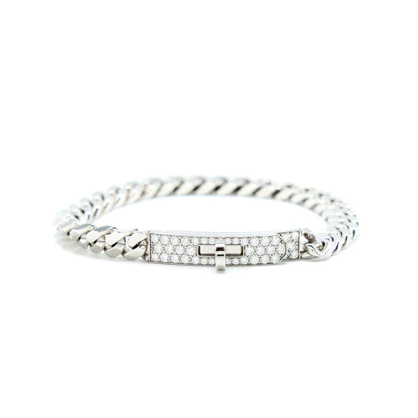 [Amore]KELLY CHAIN SILVER DIAMOND BRACELET
