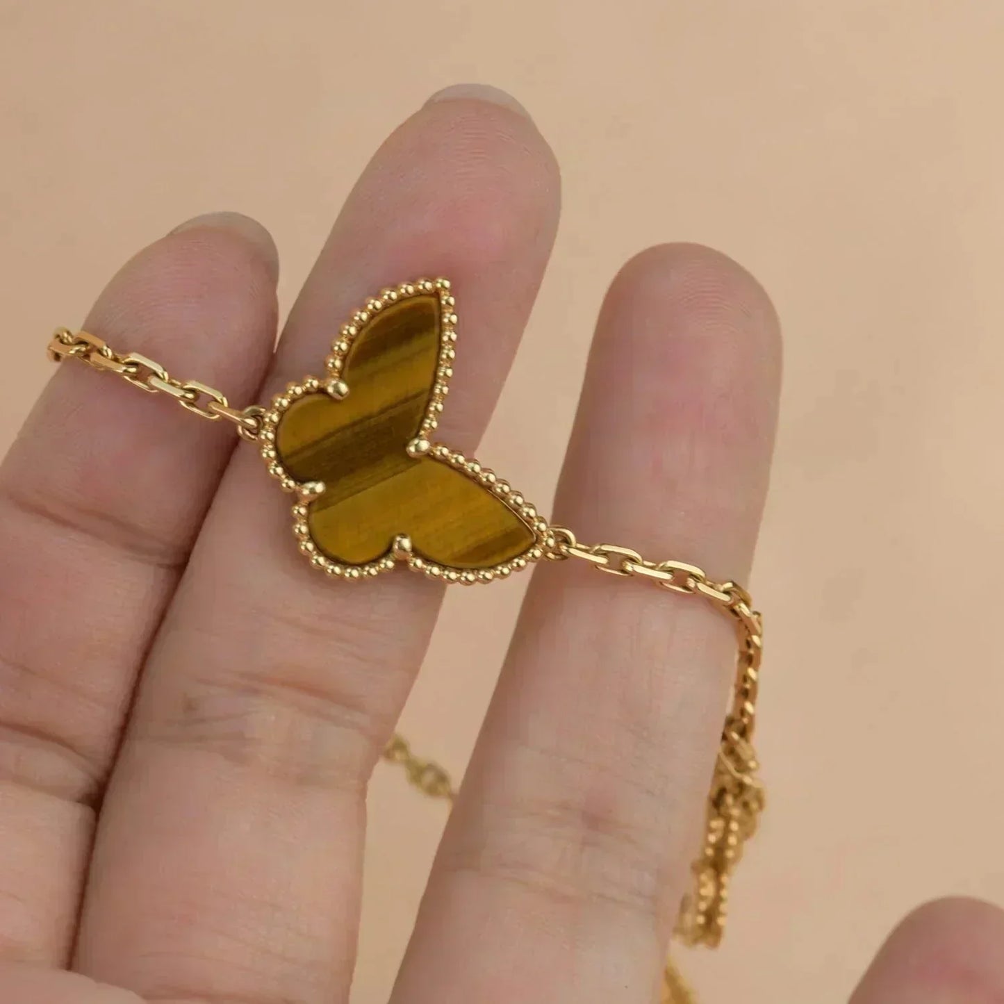 [Amore]LUCKY SPRING 5 MOTIF GOLD BRACELET