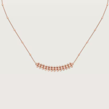 [Amore]CLASH  SMALL FULL DIAMOND NECKLACE