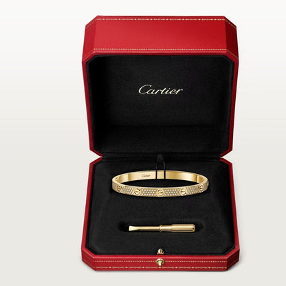 [Amore]LOVE BRACELET 4.8MM DIAMOND-PAVED