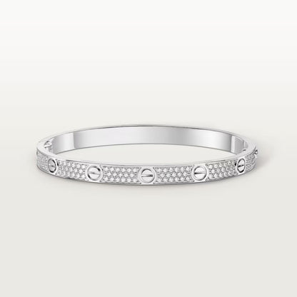 [Amore]LOVE BRACELET 4.8MM DIAMOND-PAVED