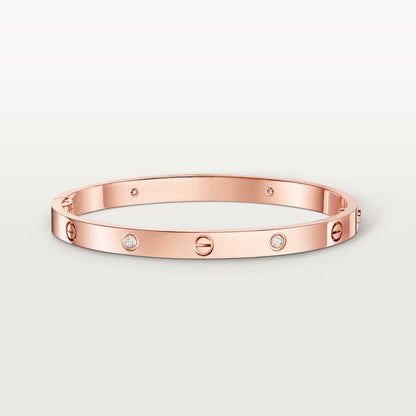 [Amore]LOVE BRACELET 4.8MM 4 DIAMONDS