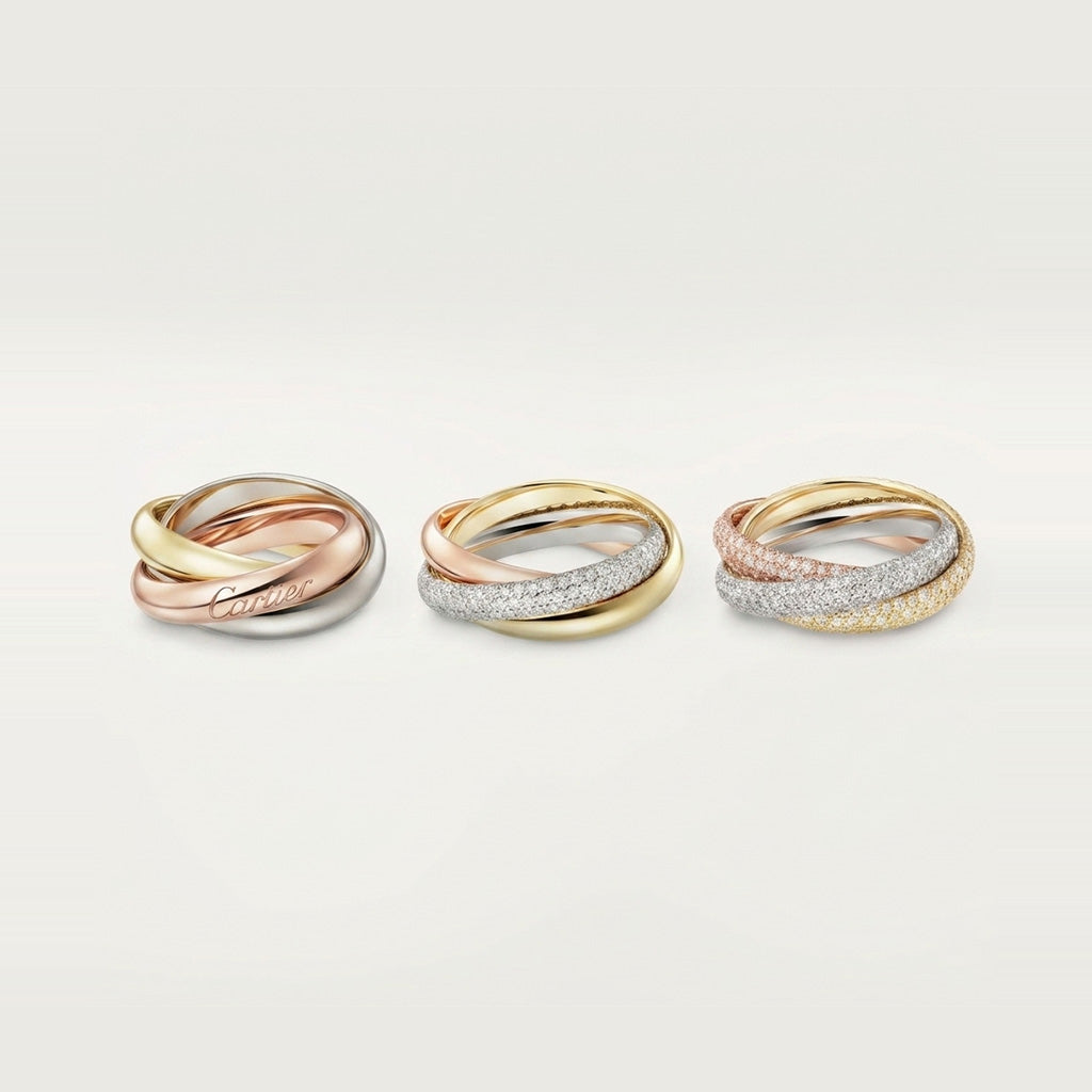 [Amore]TRINITY 3.2MM RING COLLECTION