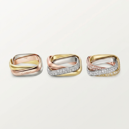 [Amore]TRINITY 3.5MM CUSHION RING COLLECTION