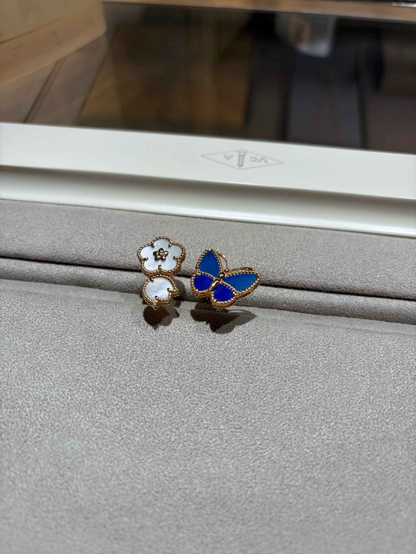 [Amore]LUCKY SPRING BUTTERFLY OPEN-FACE RINGS