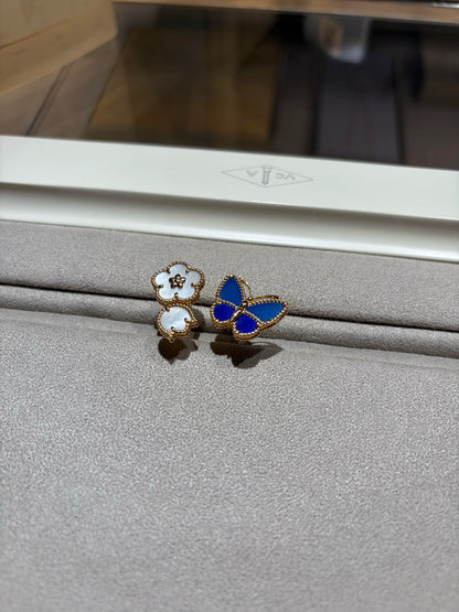 [Amore]LUCKY SPRING BUTTERFLY OPEN-FACE RINGS