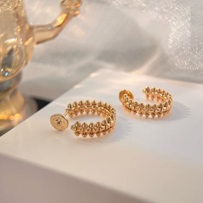 [Amore]CLASH SMALL HOOP EARRINGS