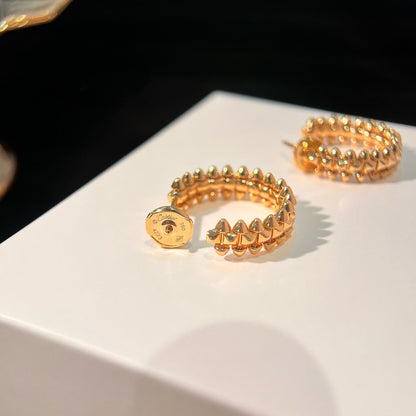 [Amore]CLASH SMALL HOOP EARRINGS
