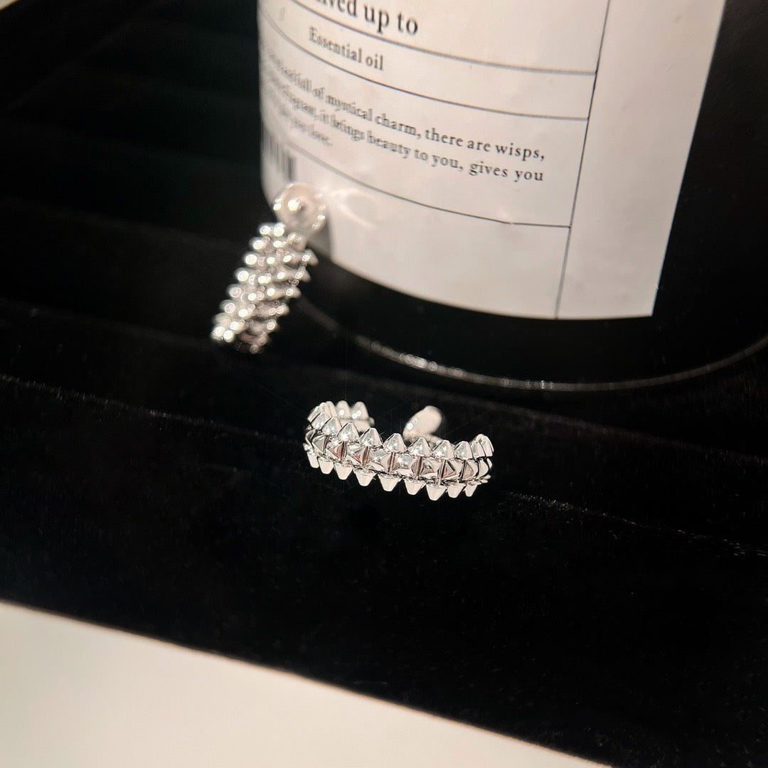 [Amore]CLASH SMALL HOOP EARRINGS