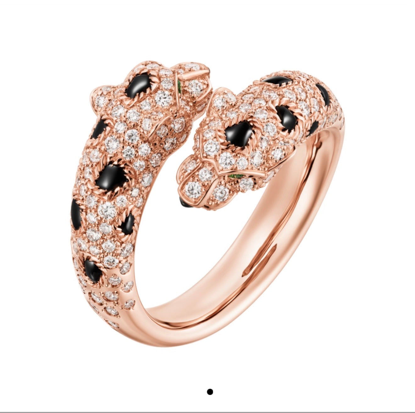 [Amore]PANTHERE 5MM ALL DIAMOND RING
