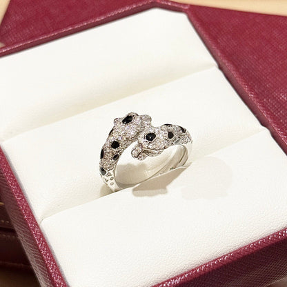 [Amore]PANTHERE 5MM ALL DIAMOND RING