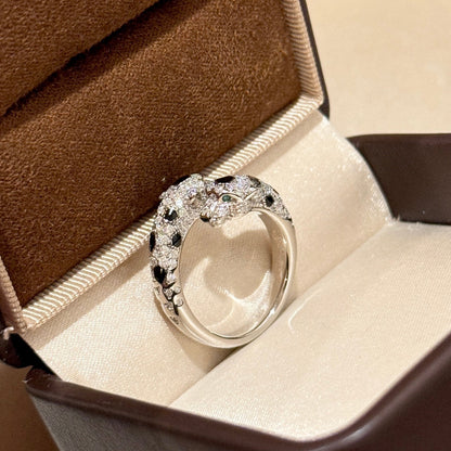 [Amore]PANTHERE 5MM ALL DIAMOND RING
