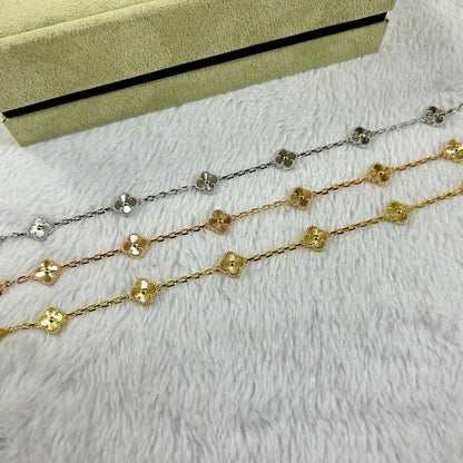 [Amore]CLOVER 6 MOTIF DIAMOND BRACELET