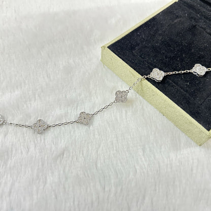 [Amore]CLOVER 6 MOTIF DIAMOND BRACELET