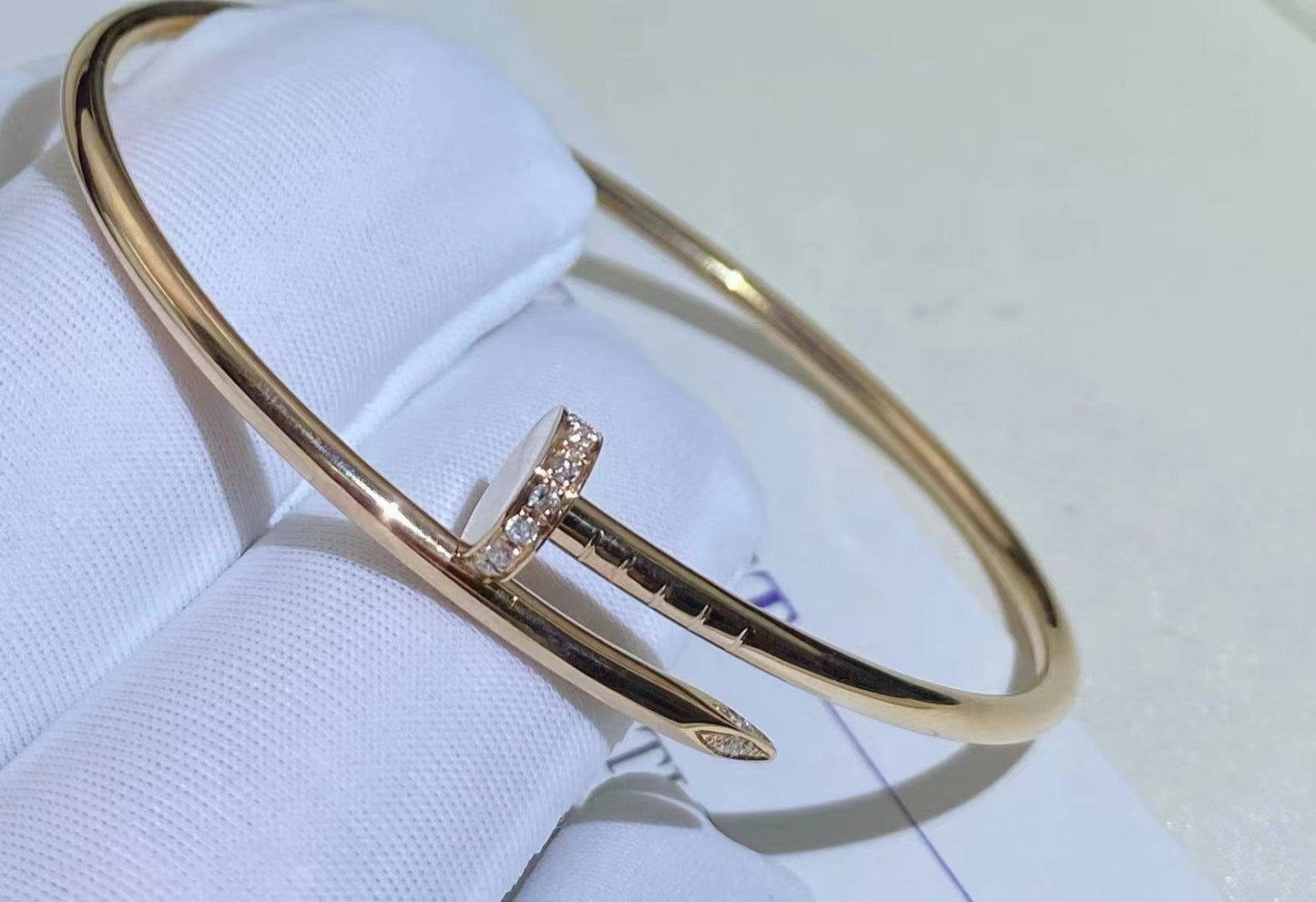 [Amore]JUSTE BRACELET 2.5MM DIAMONDS