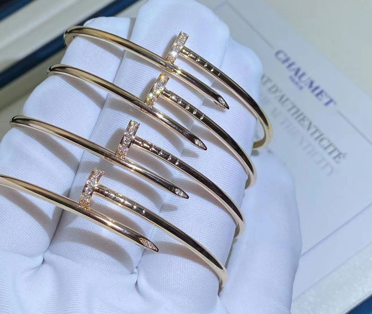 [Amore]JUSTE BRACELET 2.5MM DIAMONDS