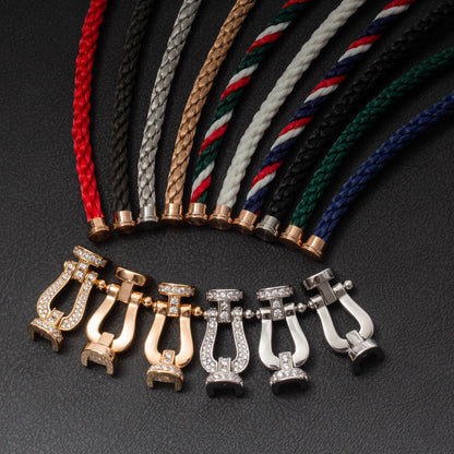 [Amore]FORCE LARGE HORSESHOE NO DIAMOND BRACELET SILVER